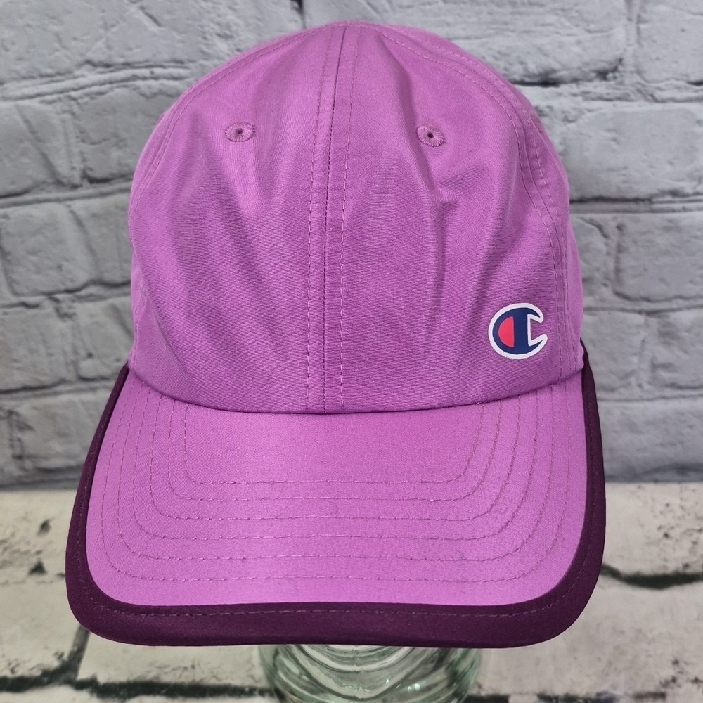 Championβ Womens Hat Purple Lightweight Adjustable Athletic Ball Cap